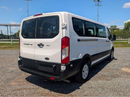 Oxford White 2024 Ford Transit-350 XLT