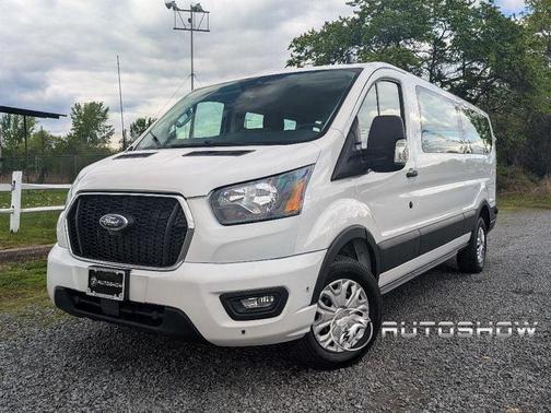 Oxford White 2024 Ford Transit-350 XLT