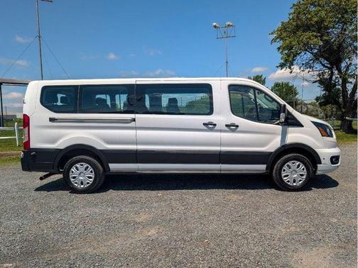 Oxford White 2024 Ford Transit-350 XLT