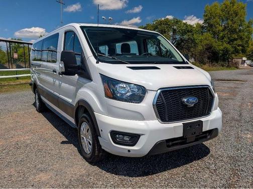 Oxford White 2024 Ford Transit-350 XLT
