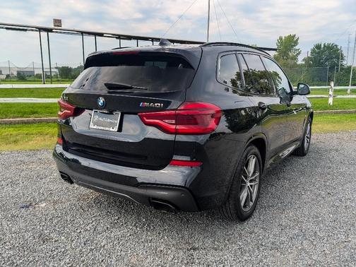 Carbon Black Metallic 2018 BMW X3 M40i