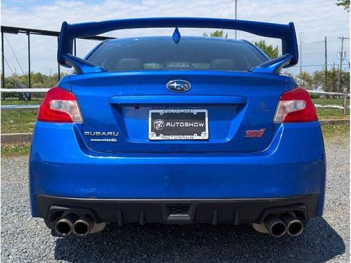 Blue 2017 Subaru WRX STI Base