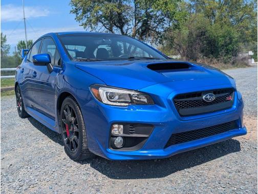 Blue 2017 Subaru WRX STI Base