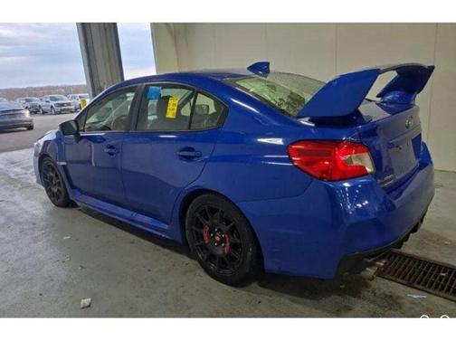 Blue 2017 Subaru WRX STI Base