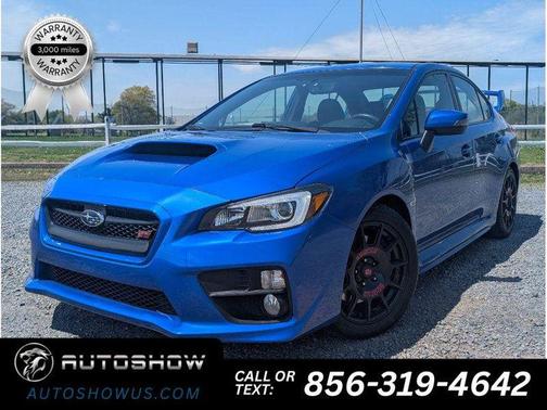 Blue 2017 Subaru WRX STI Base