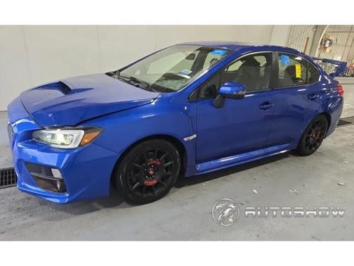 Blue 2017 Subaru WRX STI Base