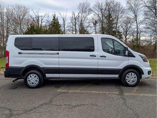 Oxford White 2023 Ford Transit-350 XLT