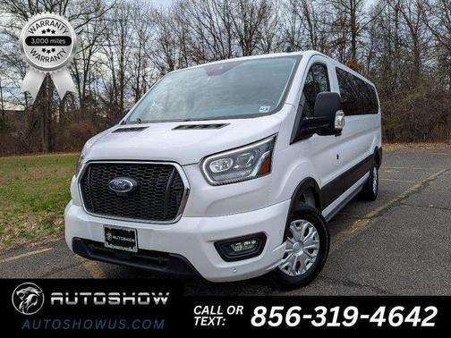Oxford White 2023 Ford Transit-350 XLT