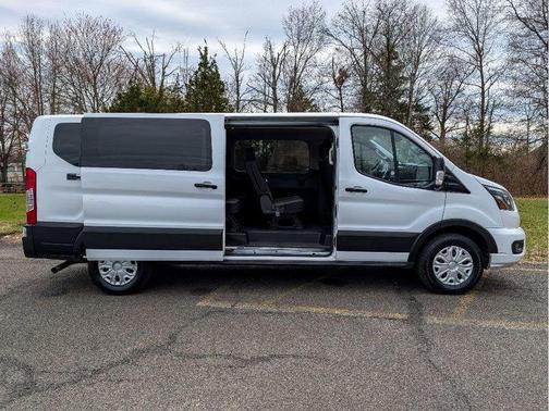 Oxford White 2023 Ford Transit-350 XLT