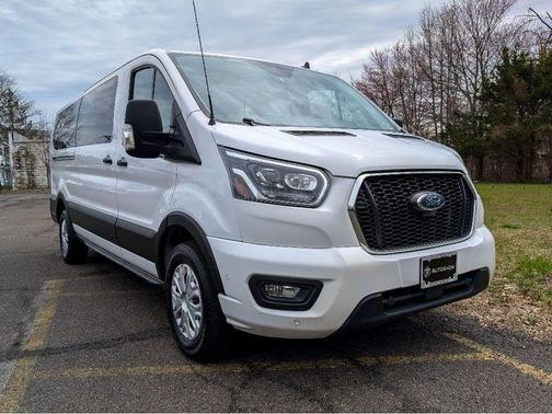 Oxford White 2023 Ford Transit-350 XLT