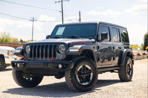 Granite Crystal Metallic Clearcoat 2018 Jeep Wrangler Unlimited Rubicon