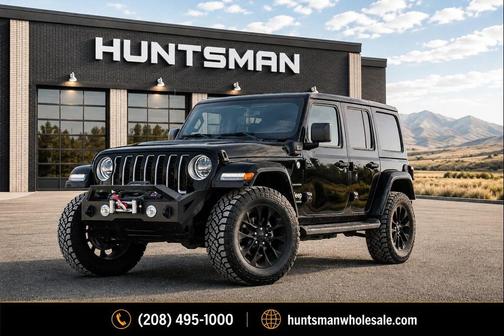 Black Clearcoat 2023 Jeep Wrangler 4xe Sahara
