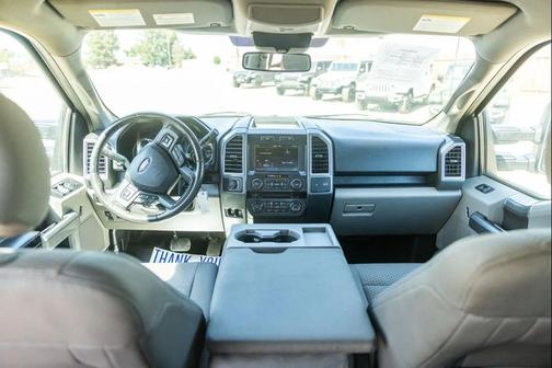 Oxford White/Caribou 2015 Ford F-150 Lariat