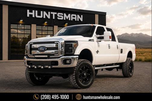 WHITE 2011 Ford F-350 Lariat