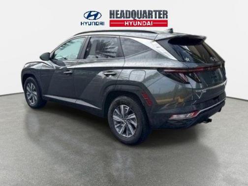 Amazon Gray 2022 Hyundai TUCSON Hybrid Blue