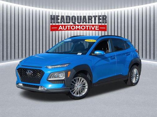 Surf Blue 2021 Hyundai KONA SEL Plus