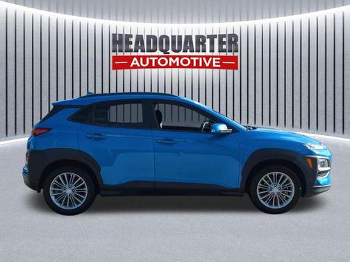 Surf Blue 2021 Hyundai KONA SEL Plus