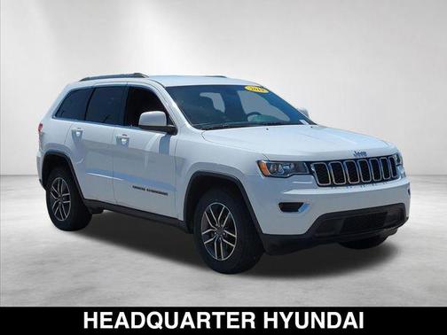 Bright White Clearcoat 2019 Jeep Grand Cherokee Laredo