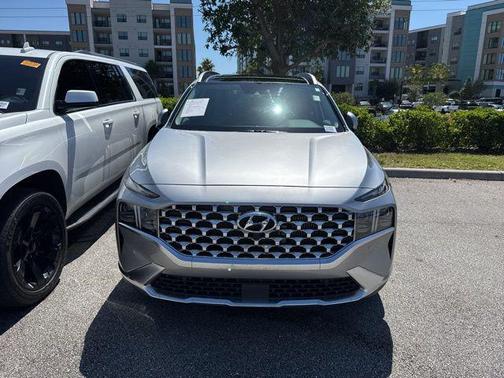 Shimmering Silver 2023 Hyundai SANTA FE Limited