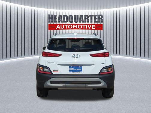 Lunar White 2023 Hyundai KONA SEL