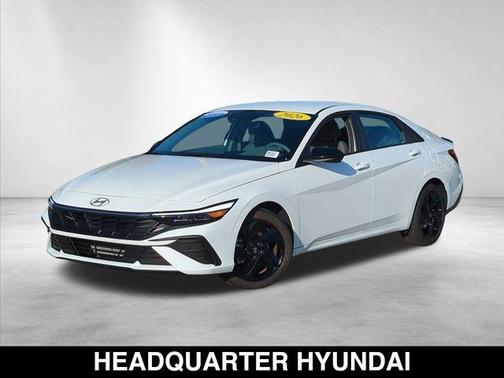 Serenity White 2026 Hyundai ELANTRA Sport