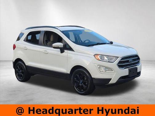 Diamond White 2018 Ford EcoSport SE