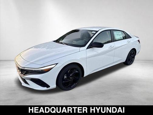 Serenity White Pearl 2026 Hyundai ELANTRA Sport