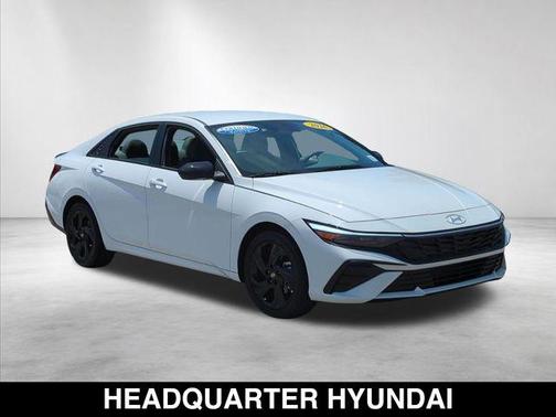 Serenity White Pearl 2026 Hyundai ELANTRA Sport