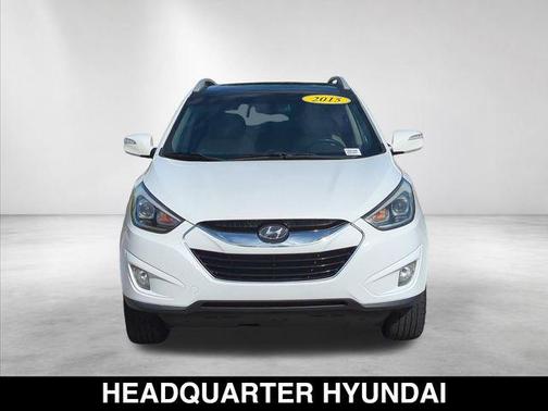 Winter White Solid 2015 Hyundai TUCSON Limited