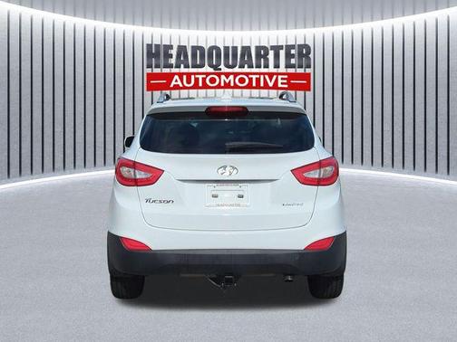 Winter White Solid 2015 Hyundai TUCSON Limited