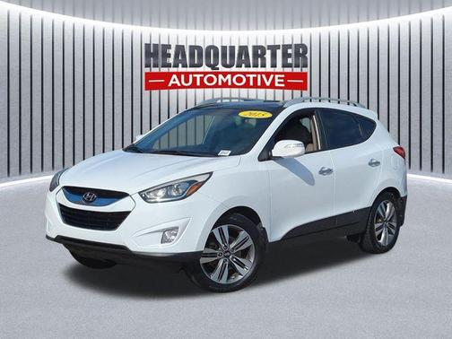 Winter White Solid 2015 Hyundai TUCSON Limited
