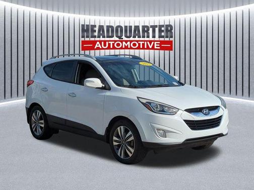 Winter White Solid 2015 Hyundai TUCSON Limited