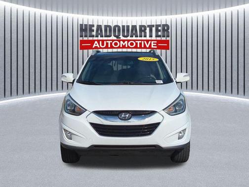 Winter White Solid 2015 Hyundai TUCSON Limited