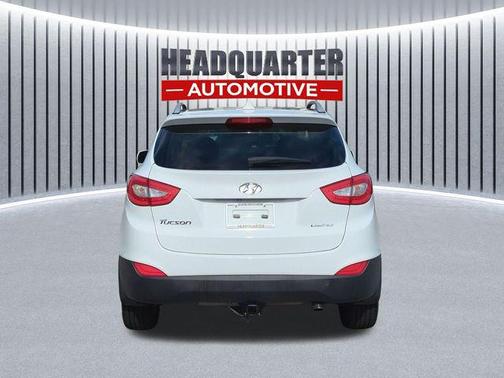 Winter White Solid 2015 Hyundai TUCSON Limited