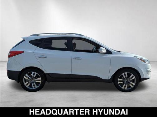 Winter White Solid 2015 Hyundai TUCSON Limited