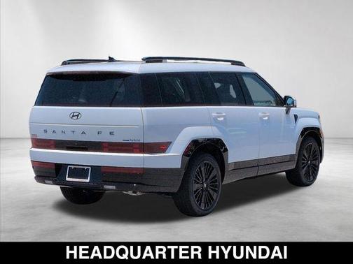 Serenity White 2026 Hyundai SANTA FE HEV Calligraphy