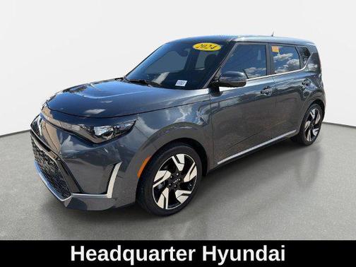Gravity Gray 2024 Kia Soul GT-Line