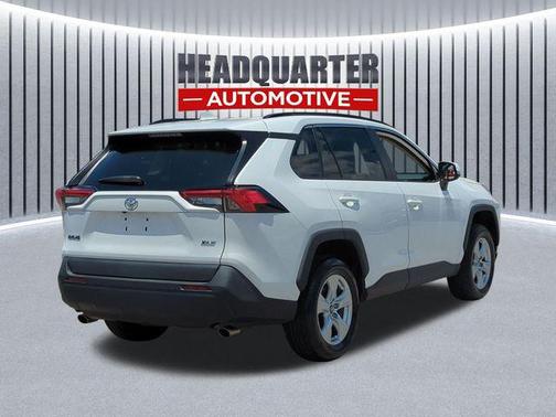 Super White 2021 Toyota RAV4 XLE