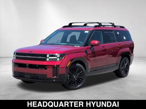 Ultimate Red 2026 Hyundai SANTA FE HEV Calligraphy