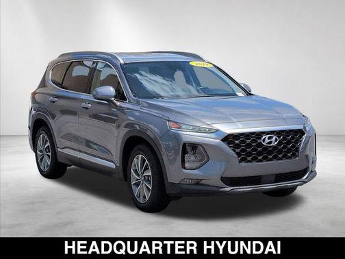 Machine Gray 2019 Hyundai SANTA FE SEL Plus 2.4