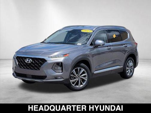 Machine Gray 2019 Hyundai SANTA FE SEL Plus 2.4