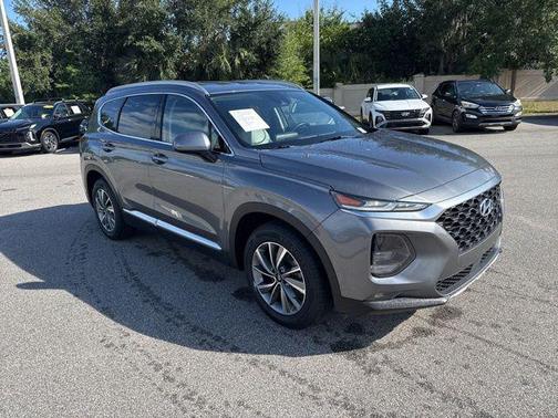 Machine Gray 2019 Hyundai SANTA FE SEL Plus 2.4