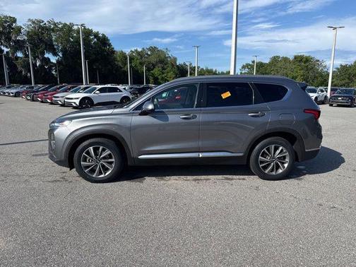 Machine Gray 2019 Hyundai SANTA FE SEL Plus 2.4