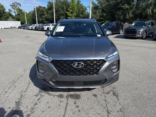 Machine Gray 2019 Hyundai SANTA FE SEL Plus 2.4