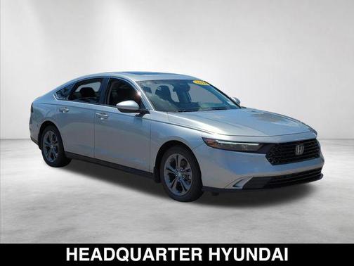 Solar Silver Metallic 2024 Honda Accord EX