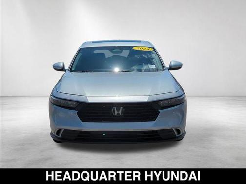 Solar Silver Metallic 2024 Honda Accord EX