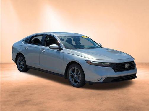 Solar Silver Metallic 2024 Honda Accord EX