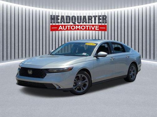 Solar Silver Metallic 2024 Honda Accord EX