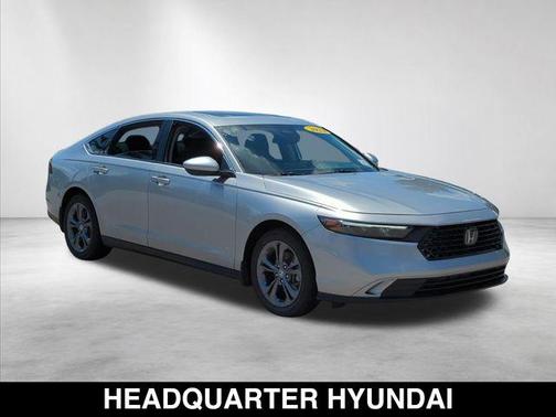 Solar Silver Metallic 2024 Honda Accord EX