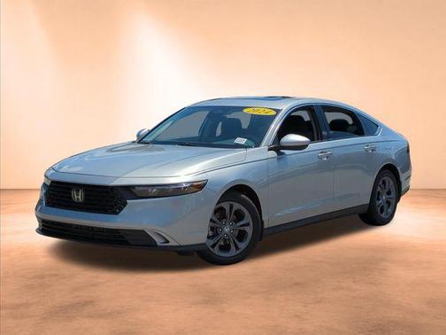 Solar Silver Metallic 2024 Honda Accord EX